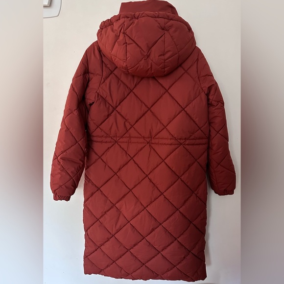 NWTs Barbour Orinsay Quilted Long Jacket. Maple. Sz. 4 US (8 UK) - Picture 2 of 14